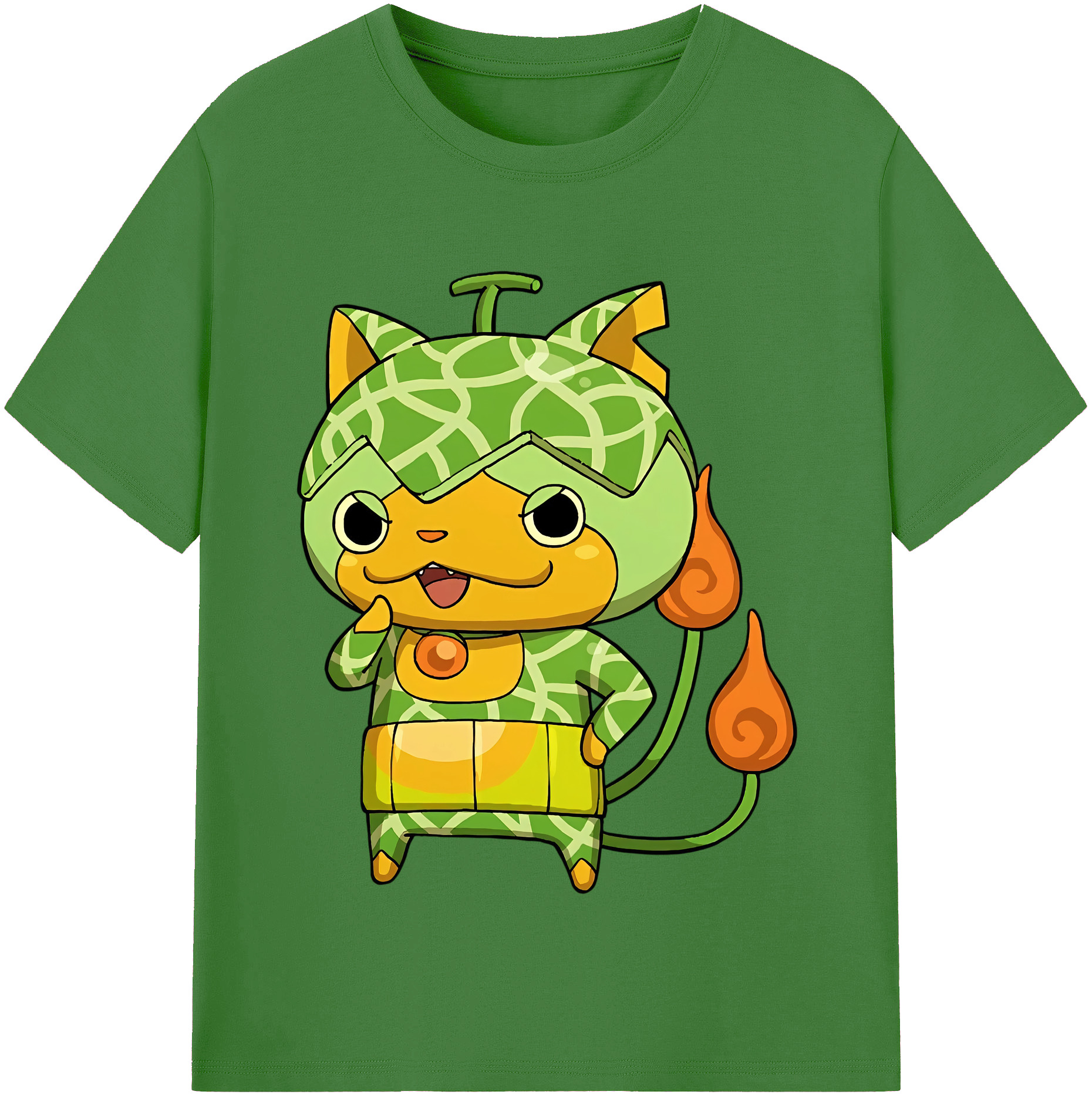 （画像用） 妖怪ウォッチ Yo-kai Watch レディースカジュアルプリントTシャツ（綿100％）